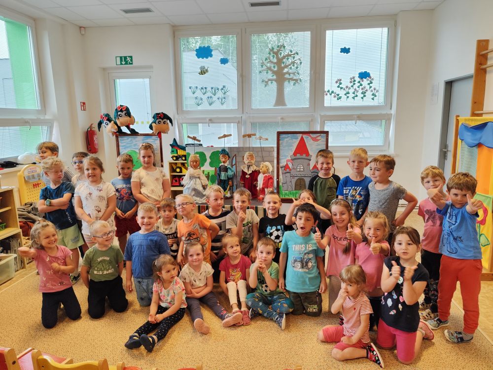 Jak se chtěl drak oženit - divadélko ve školce 