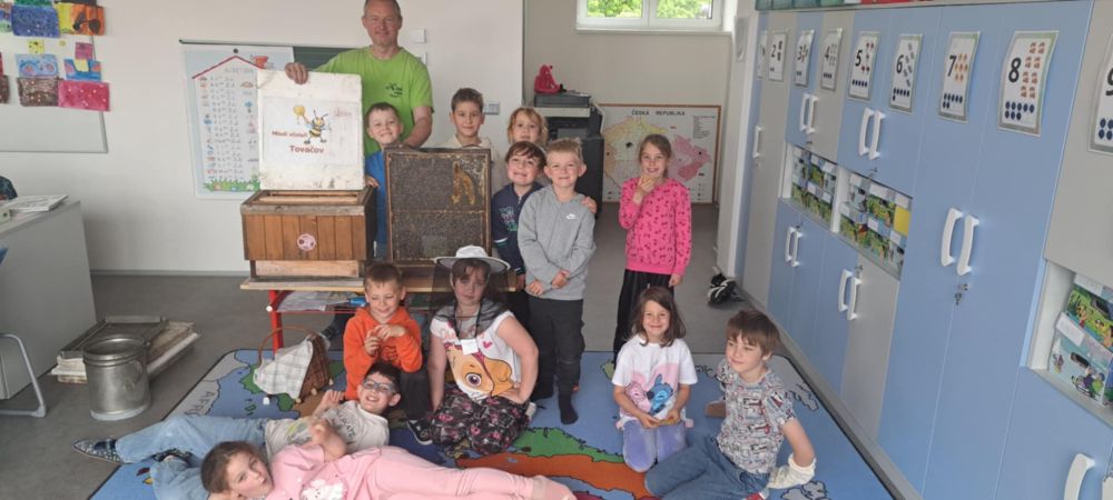 Beseda se včelařem