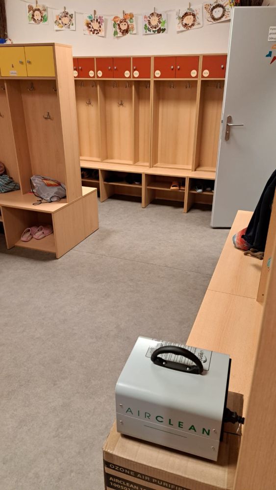 Dezinfekce ZŠ i MŠ ozónem 